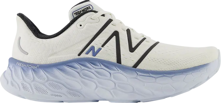 

Кроссовки Fresh Foam X More v4 2E Wide 'Sea Salt Ice Blue', кремовый