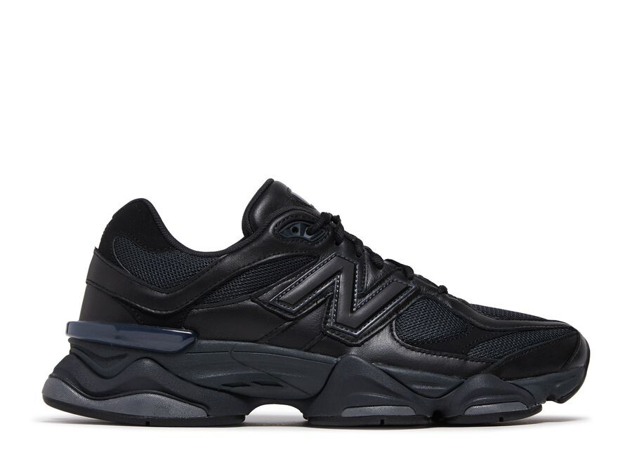

Кроссовки New Balance 9060 'Triple Black Leather', черный