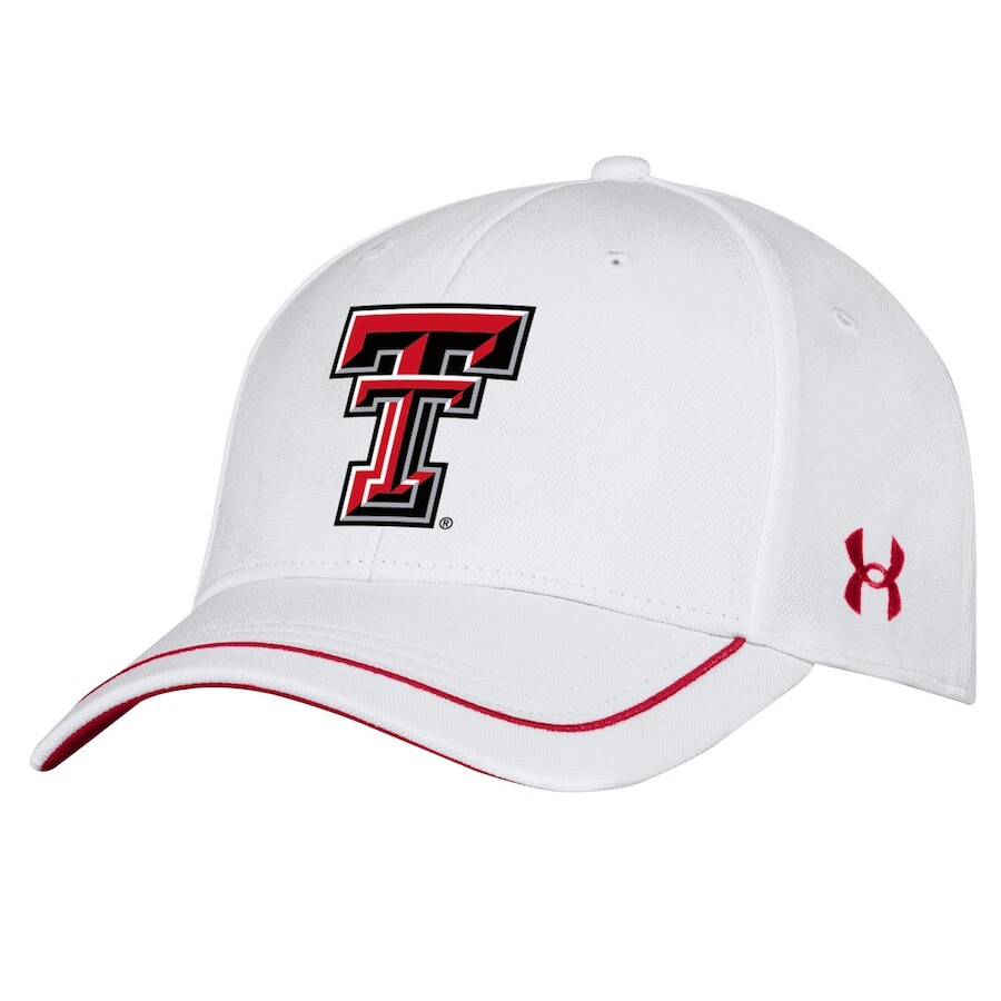 

Бейсболка Under Armour Texas Tech Red Raiders, белый