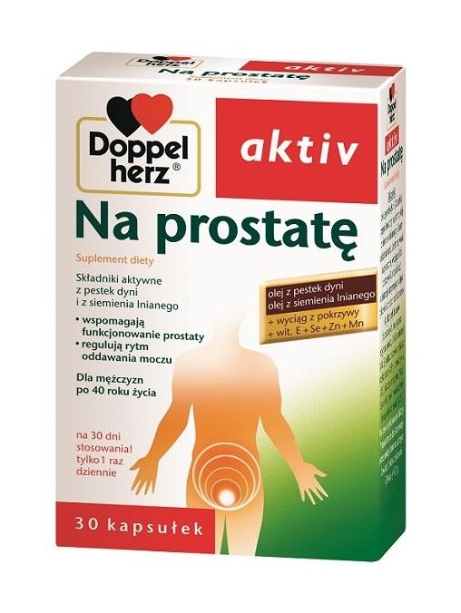 Подготовка для мужчин Doppelherz aktiv Na prostatę, 30 шт