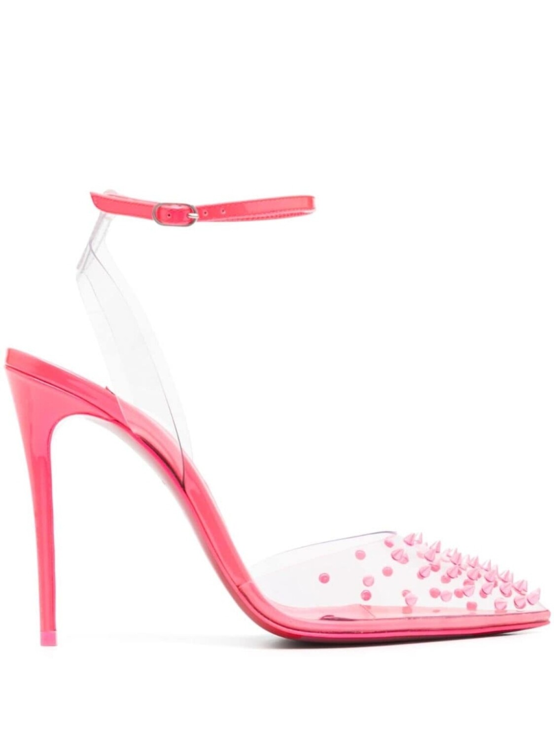 

Christian Louboutin лакированные туфли Spikaqueen 100, розовый