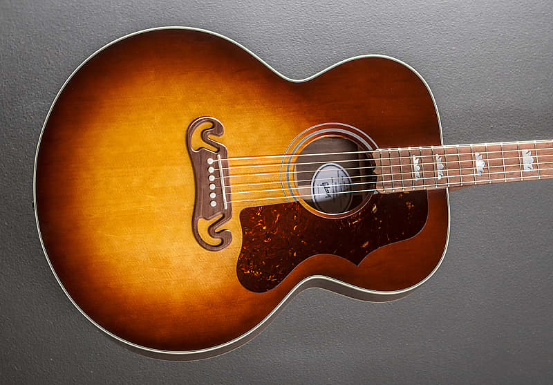 Акустическая гитара Gibson SJ-200 Studio Walnut - Walnut Burst gibson sj 200 studio walnut walnut burst 100