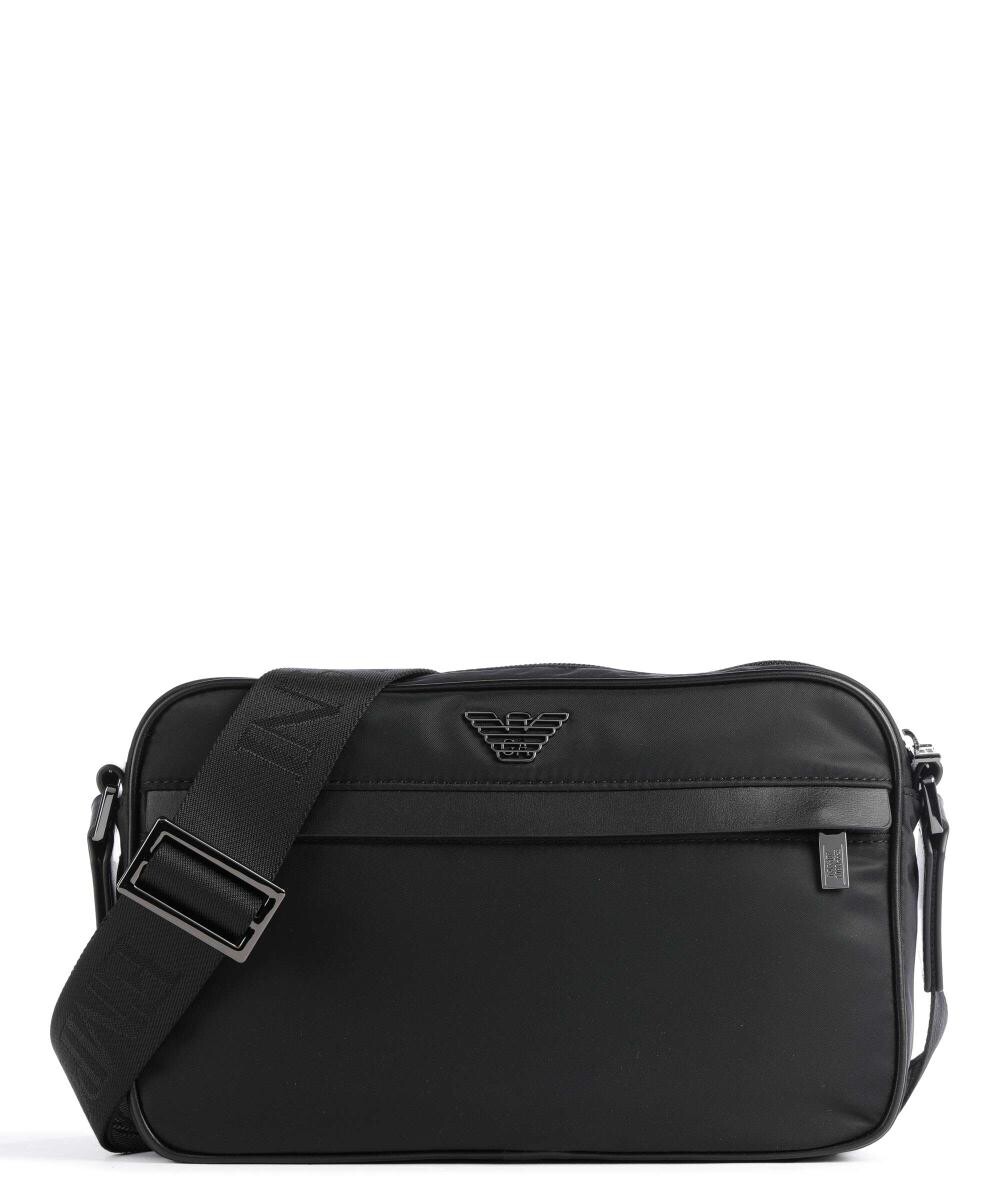 

Сумка через плечо из полиамида Emporio Armani, черный