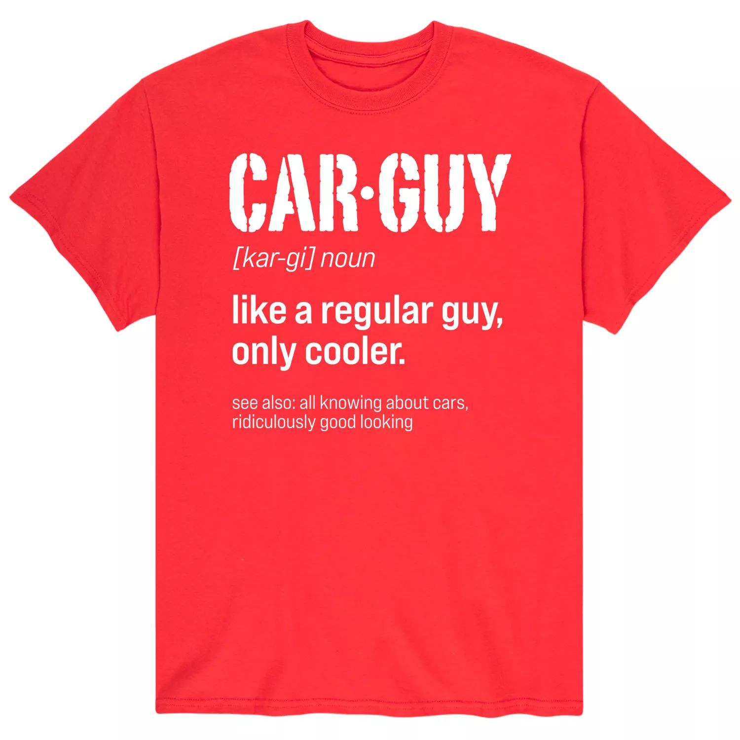 Мужская футболка Car Guy Definition Licensed Character funny car guy t shirt gift car guy definition funny vintage gift men women
