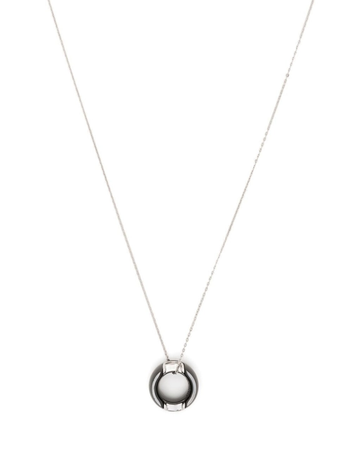 

Колье D.Icon из белого золота с бриллиантами Damiani, серебряный