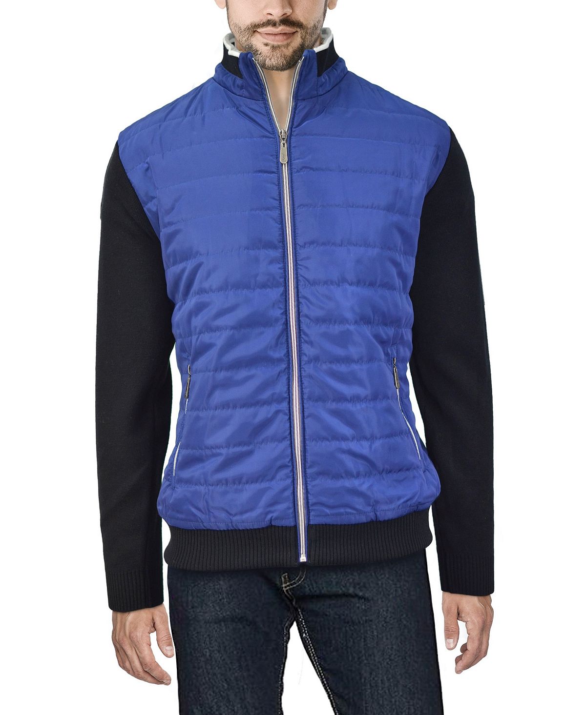 Мужская куртка-свитер hybrid с легкой подкладкой X-Ray, синий китсон мик кулачные бои в легком весе