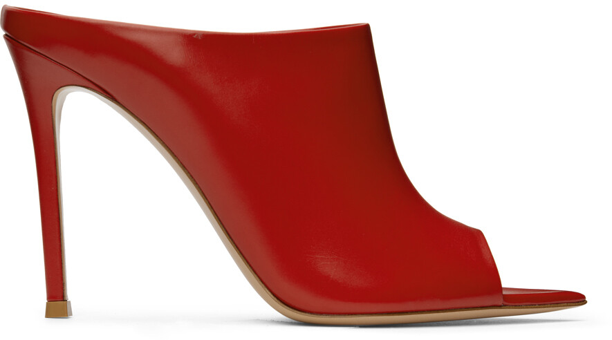 

Красные туфли без задника Nova Gianvito Rossi
