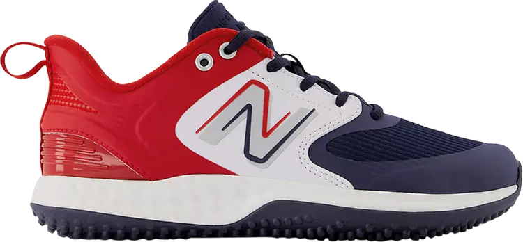 

Кроссовки Wmns Fresh Foam Velo v3 TF 'Red Navy Blue', красный