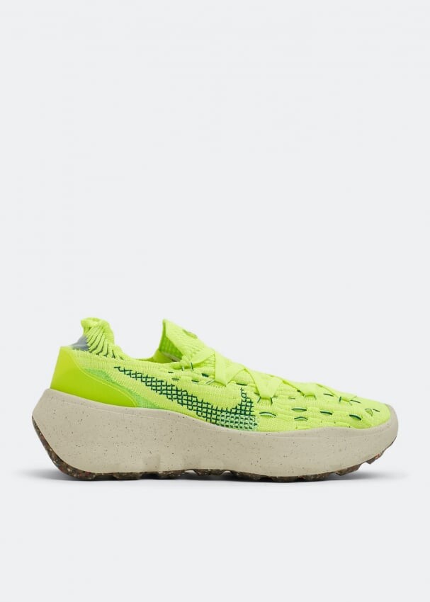 

Кроссовки NIKE Space Hippie 04 sneakers, зеленый