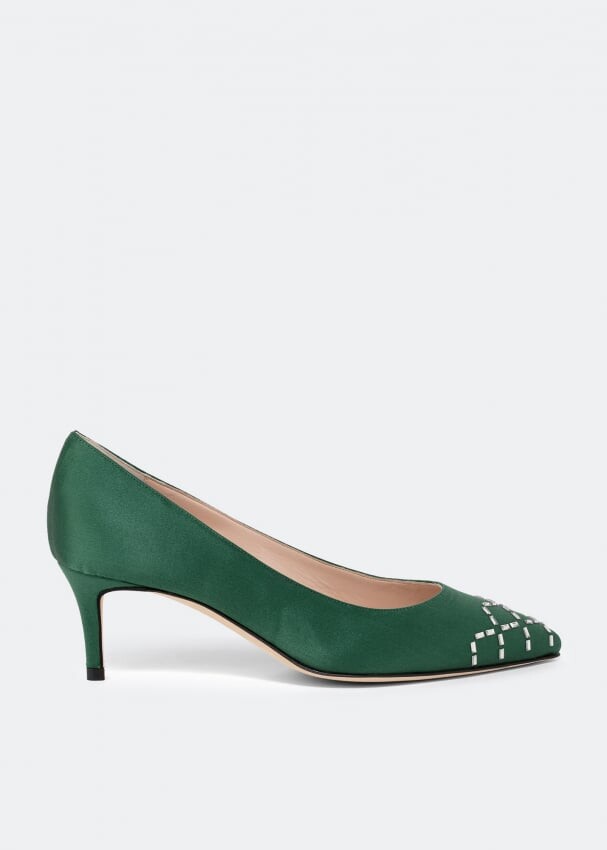 

Туфли PRIVATE COLLECTION Biella pumps, зеленый