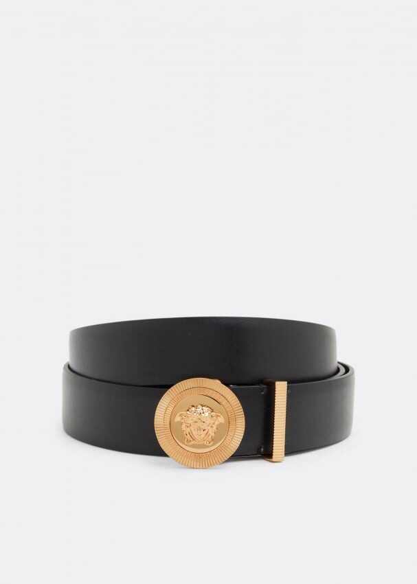 

Ремень VERSACE Medusa Biggie belt , черный