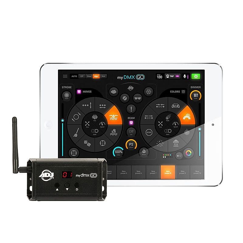 

Контроллер освещения mydmx GO американского диджея American DJ MYD540