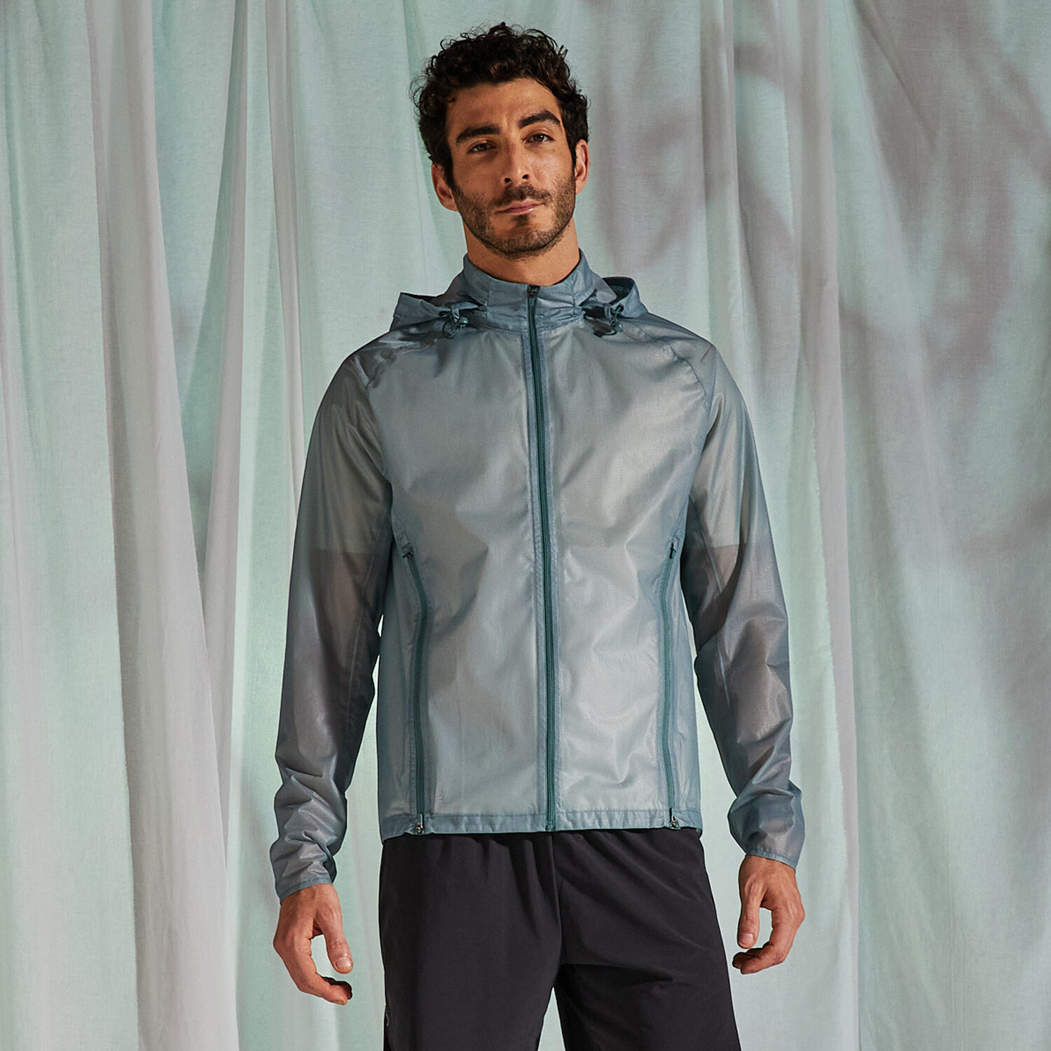 

Дождевик для бега Kiprun Light женский розовый, неоновый розовый