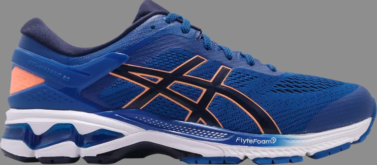 Кроссовки gel kayano 26 'tuna blue' Asics, синий - фото