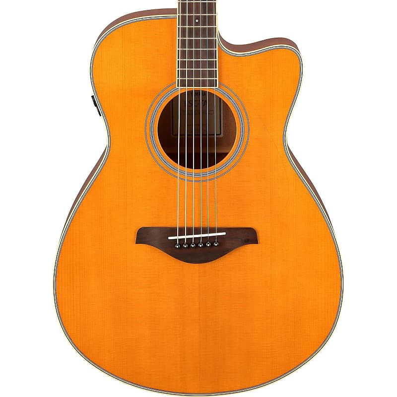 Трансакустическая гитара Yamaha FSC-TA Cutaway, винтажный оттенок FSC-TA Cutaway TransAcoustic