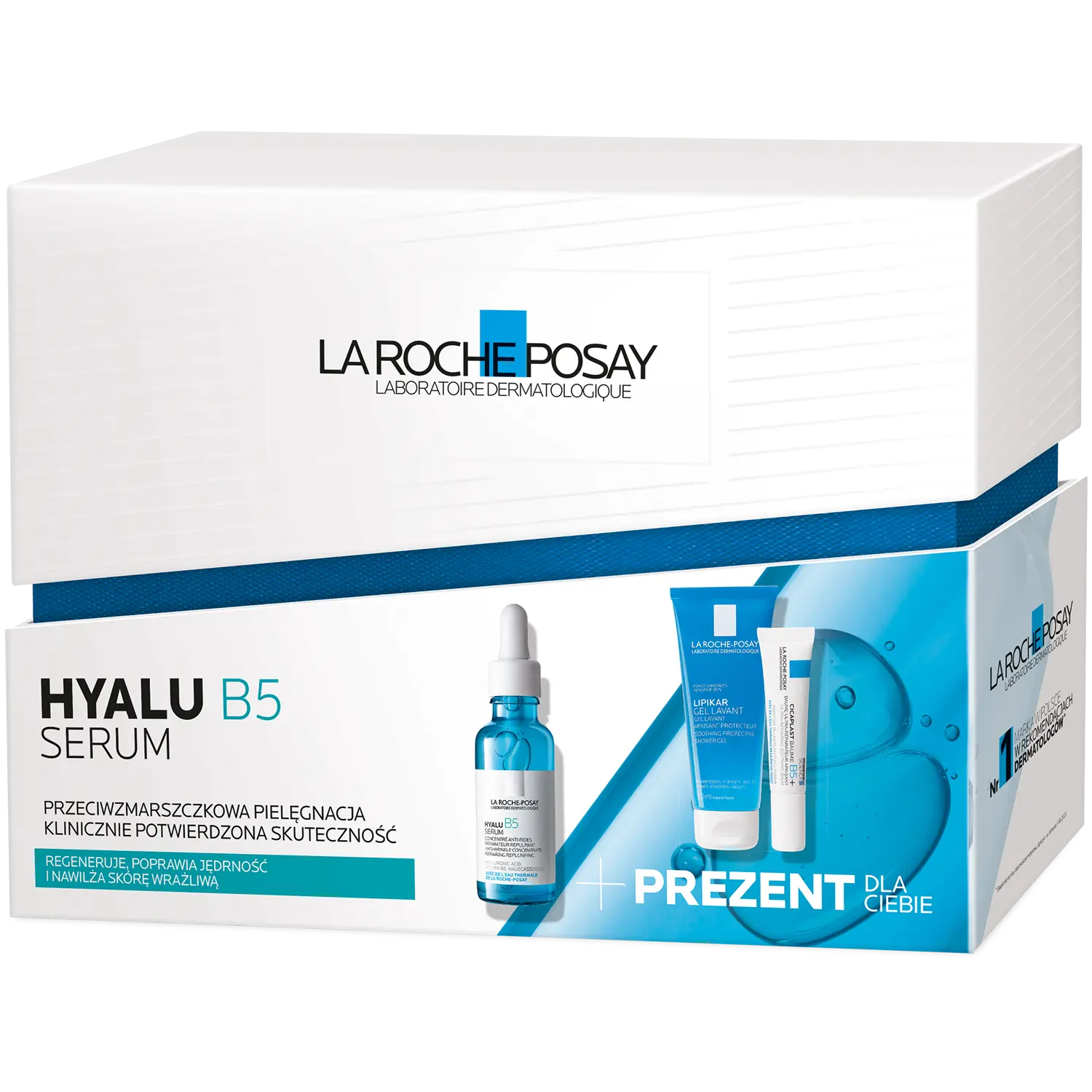 

La Roche-Posay Hyaluro B5 набор: сыворотка для лица, 30 мл + гель для умывания лица и тела, 100 мл + многофункциональный бальзам, 15 мл
