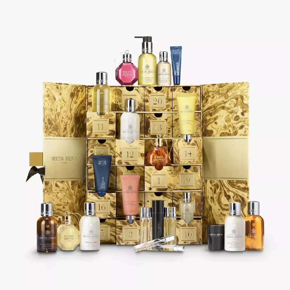 

Адвент-календарь, косметический набор, Molton Brown, 24 предмета