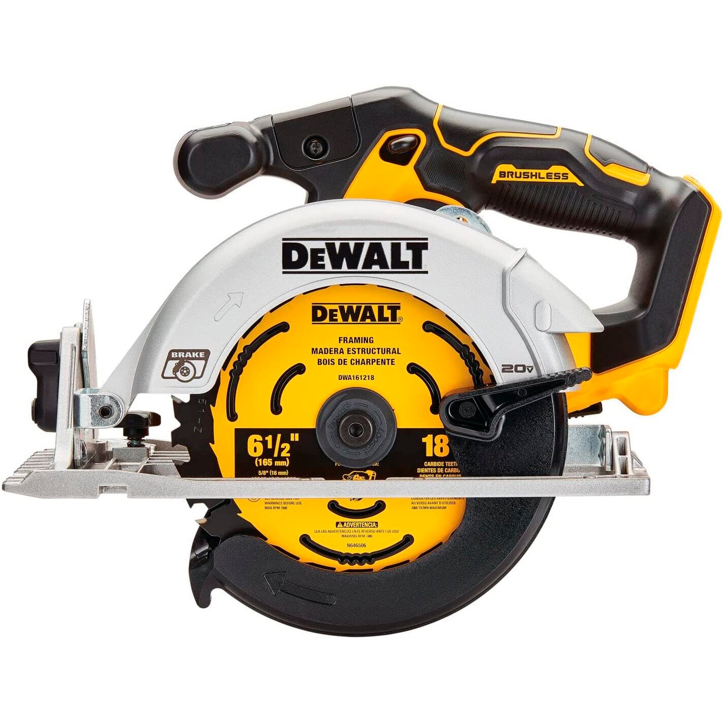 

Циркулярная пила DeWalt DCS565B 20 В (без аккумулятора)