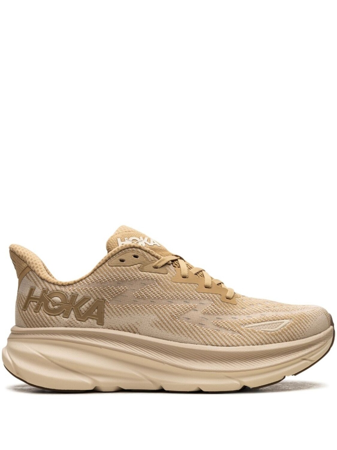 

HOKA кроссовки Clifton 9 Wheat Shifting Sand, нейтральный цвет