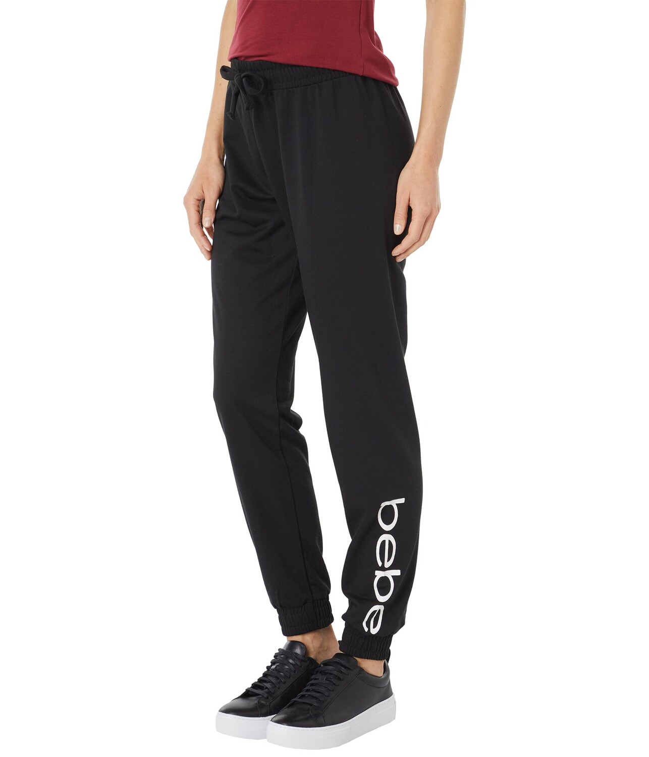 

Джогггеры Bebe, French Terry Joggers, Черный