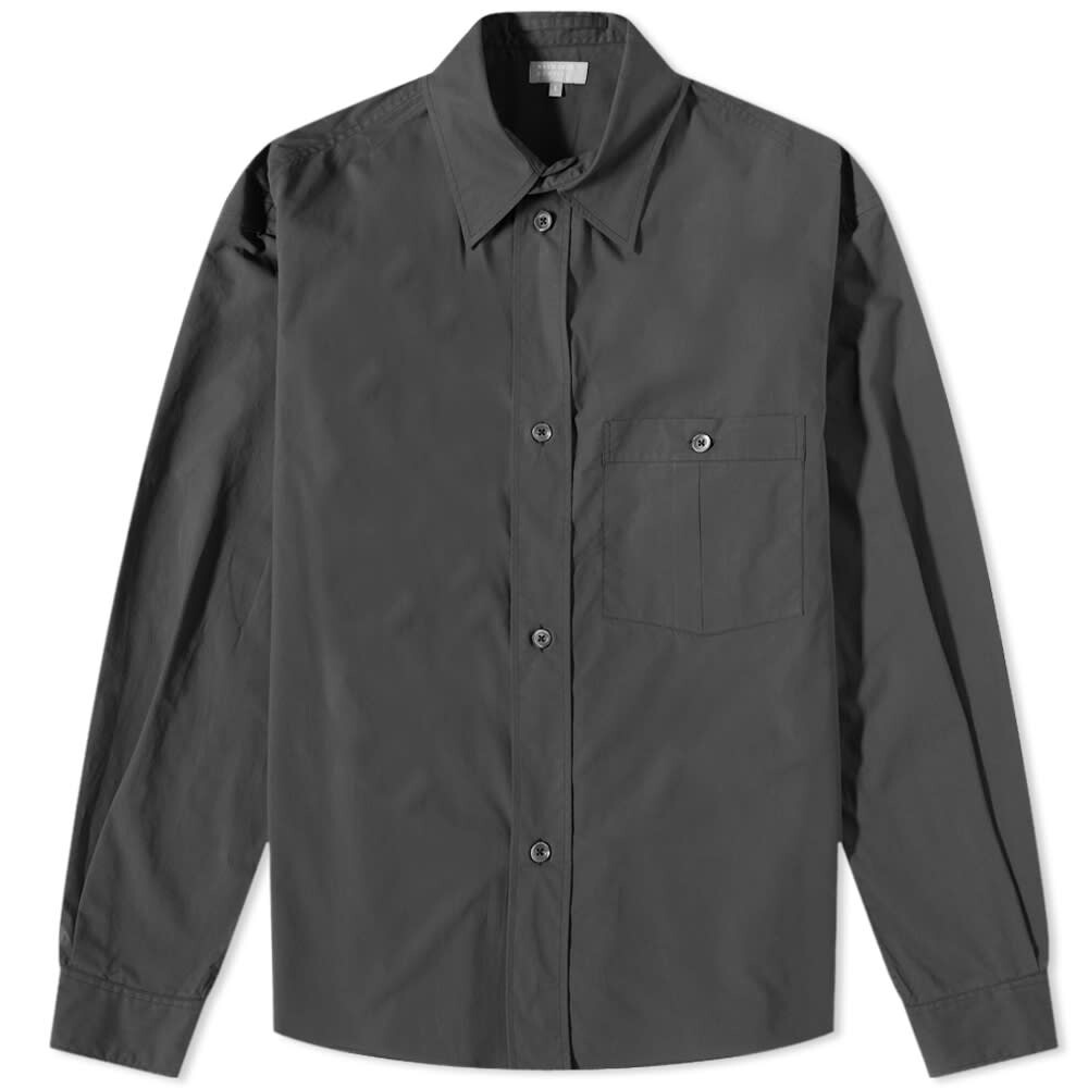 

Рубашка Margaret Howell Inverted Pocket Shirt