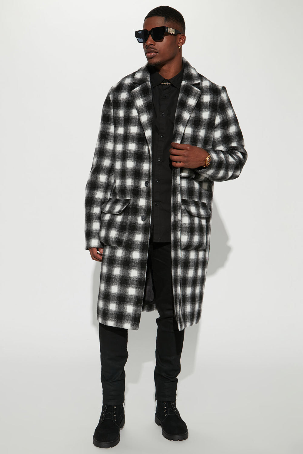 

Пальто Fashion Nova FNMK150, черный
