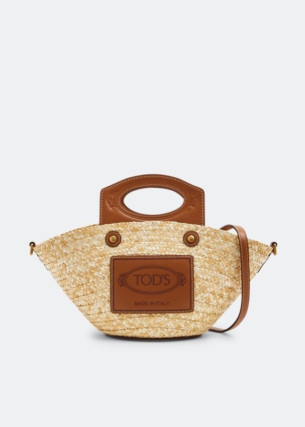 

Сумка-тоут TOD'S Small beach bag, бежевый