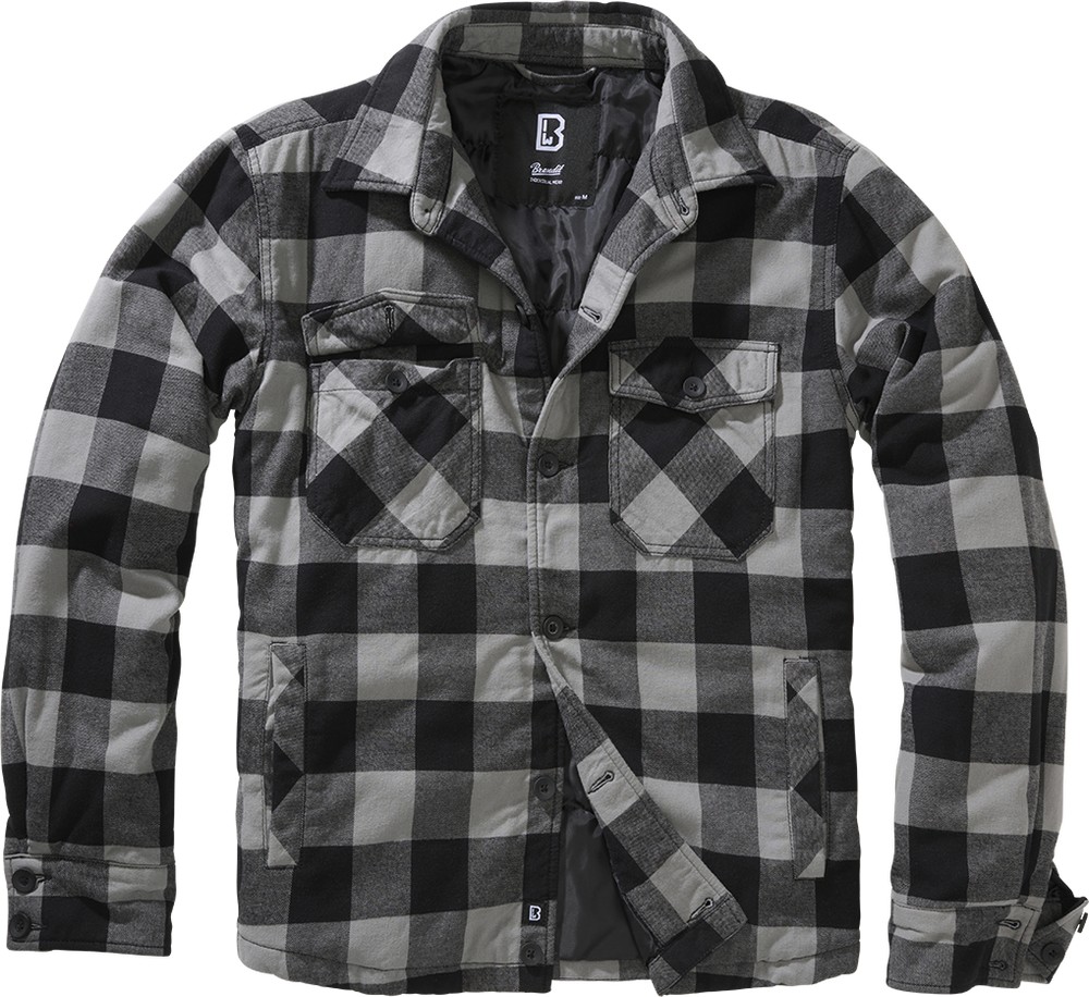 Куртка Brandit Jacke Lumber Jacket, черный куртка brandit jacke cwu jacket черный