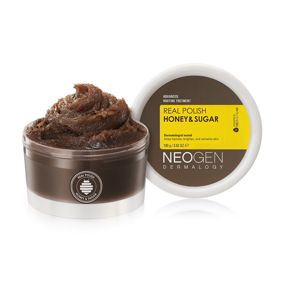 

Neogen Скраб для лица Real Polish Honey And Sugar на основе меда и сахара 100г