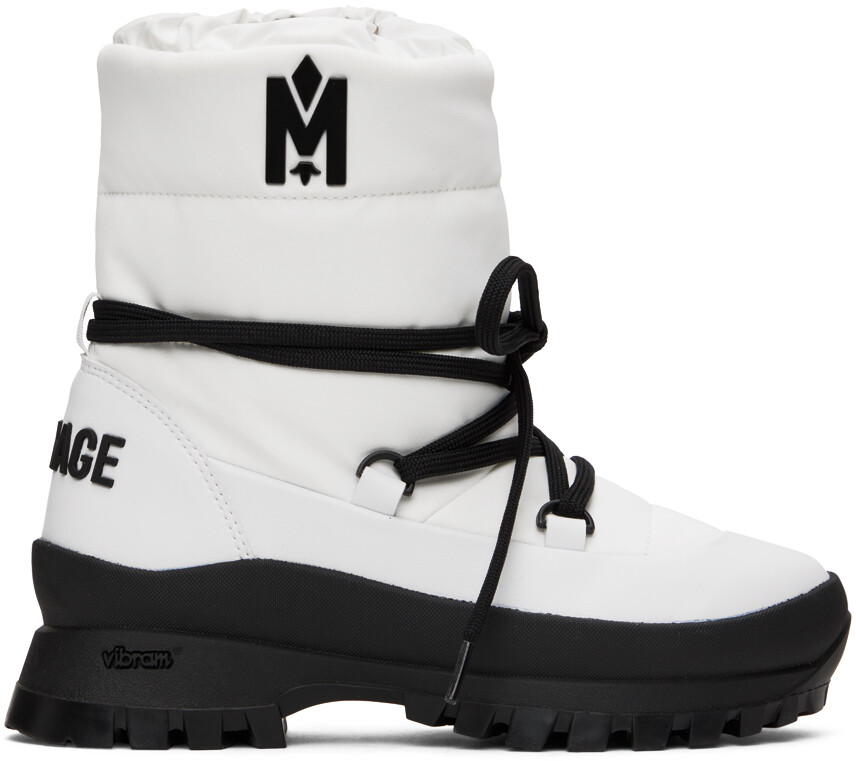

Белые сапоги завоевания Mackage, Белый