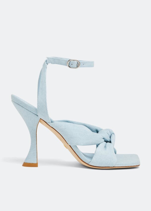 

Сандалии STUART WEITZMAN Playa ankle-strap 100 sandals, синий