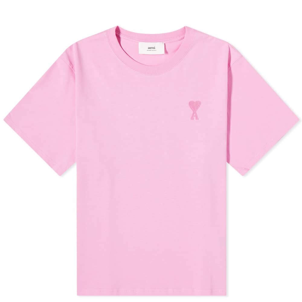 

Футболка AMI Tonal Ami De Coeur Tee