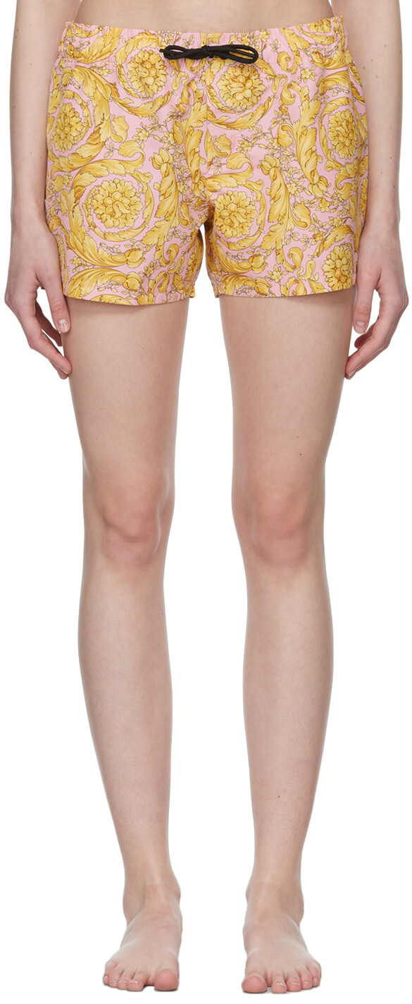 

Розовые плавки Barocco Versace Underwear