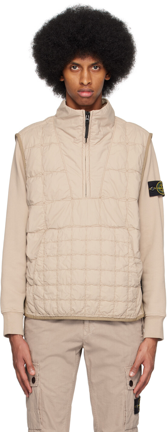 

Пуховик бежевый G0431 Stone Island