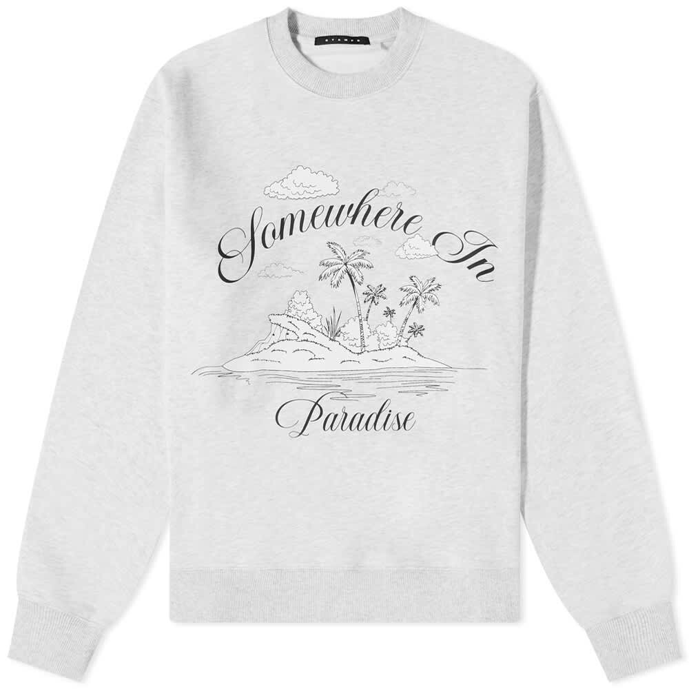 

Толстовка Stampd Somewhere Island Crew Sweat, Серый