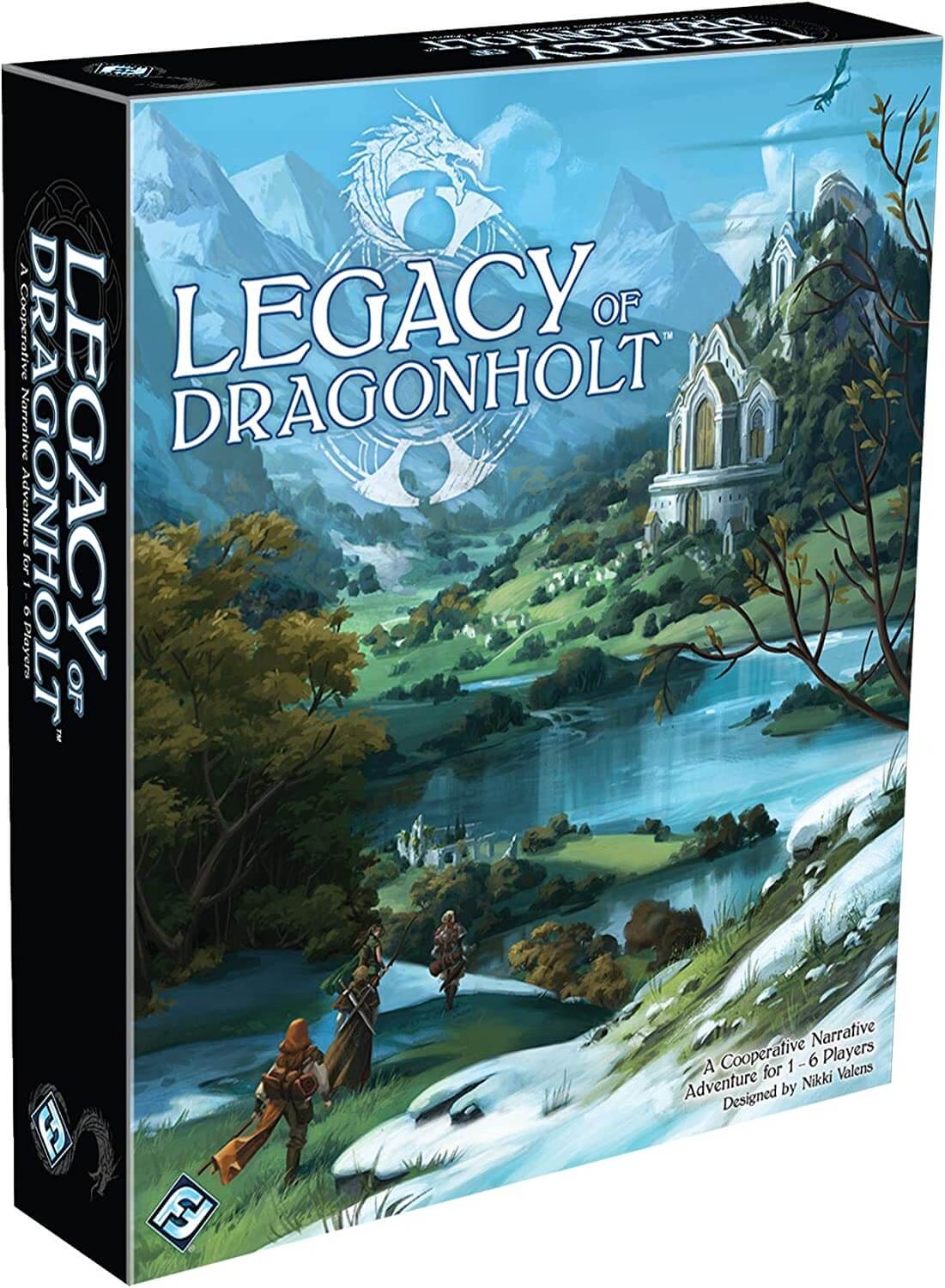 Настольная игра Fantasy Flight Games Legacy Of Dragonholt цена и фото