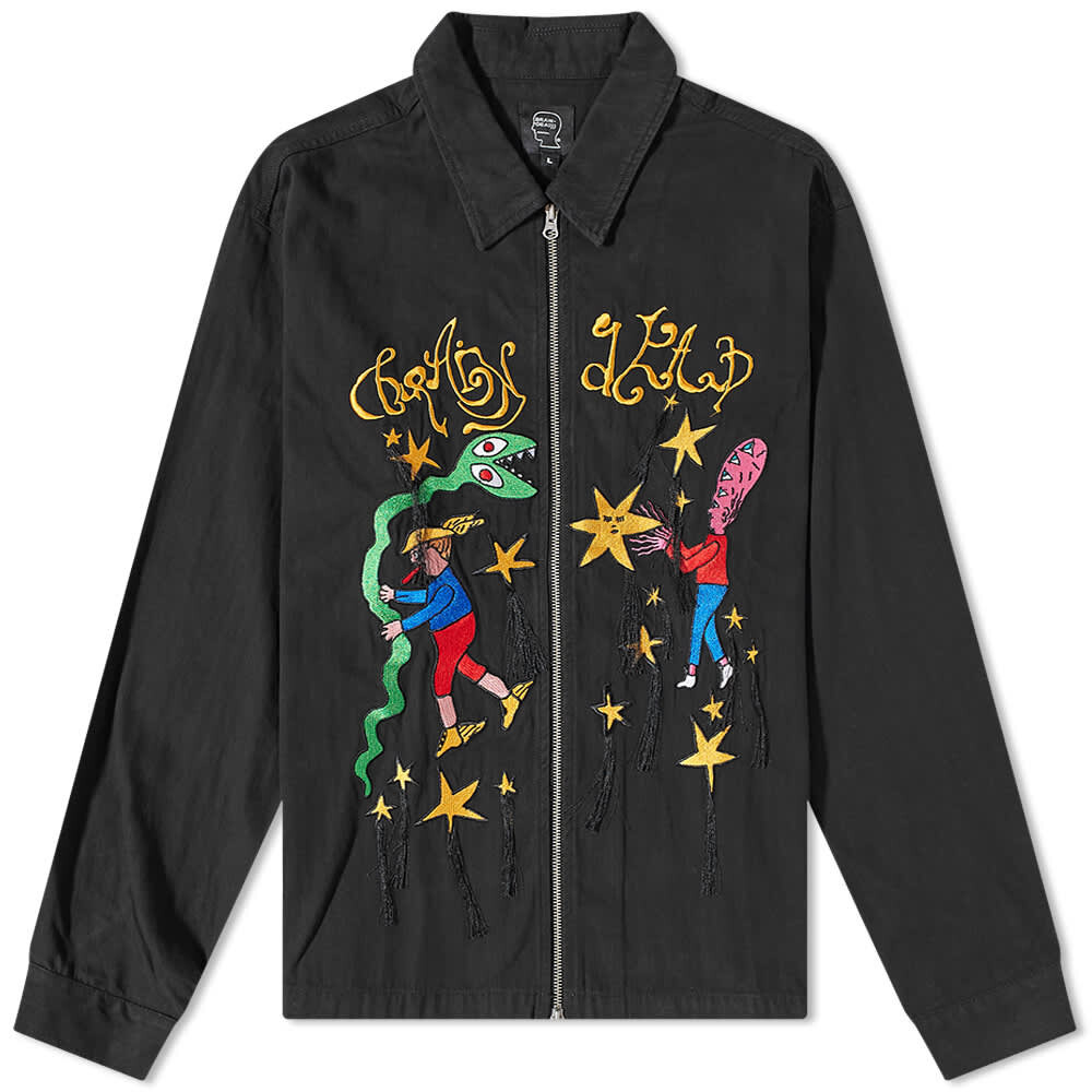 

Рубашка Brain Dead Starwalker Zip Front Overshirt