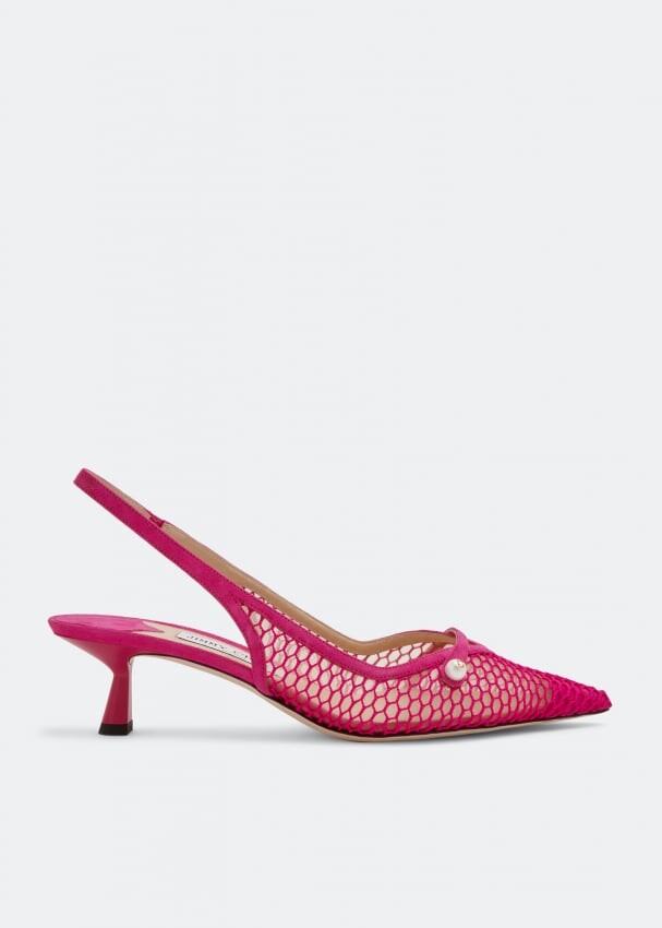 

Туфли JIMMY CHOO Amita 45 pumps, розовый