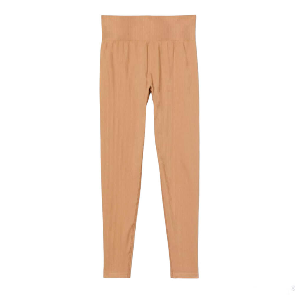 

Спортивные тайтсы H&M DryMove Seamless, бежевый