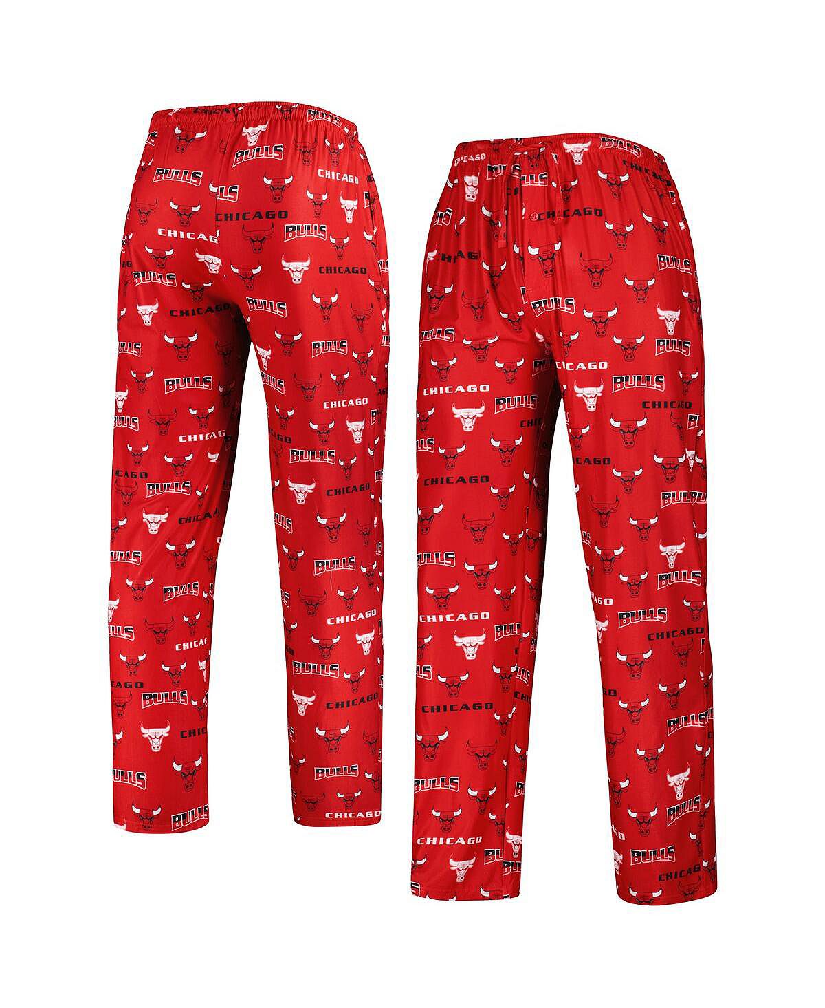 Мужские трикотажные штаны для сна red chicago bulls breakthrough Concepts Sport, красный chicago bulls logo basic