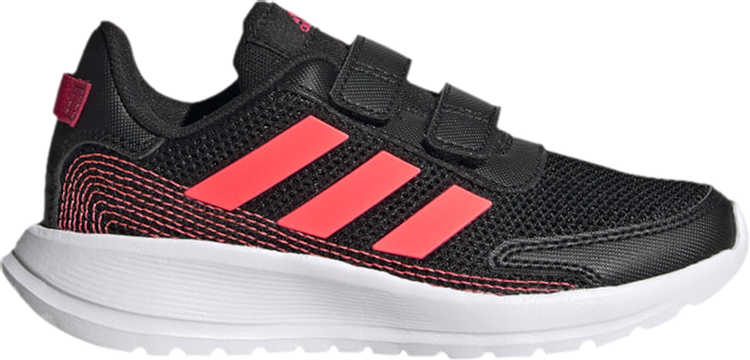 Лимитированные кроссовки Adidas Tensor J 'Black Signal Pink', черный - фото