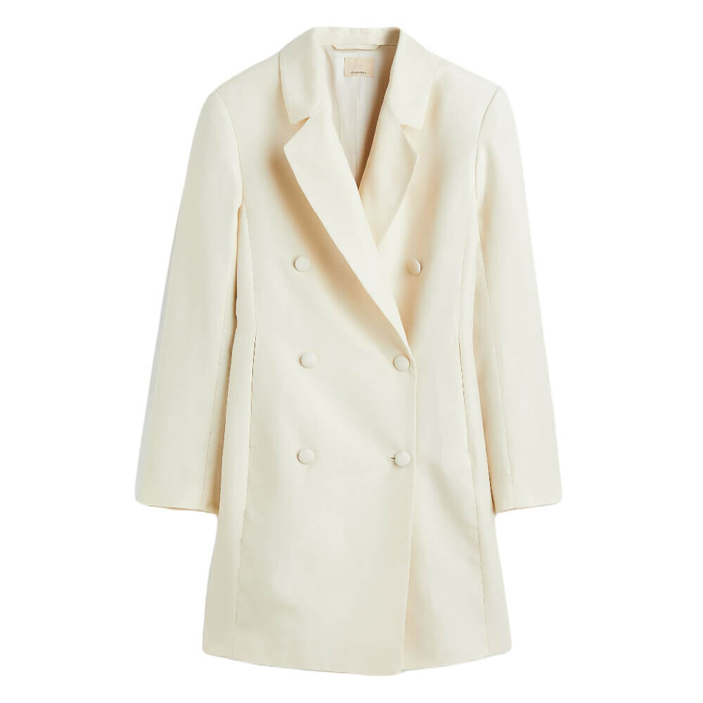 

Платье-блейзер H&M Jacket, кремовый