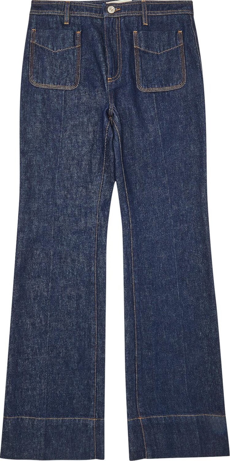 

Джинсы Wales Bonner Brooklyn Jeans 'Blue', синий