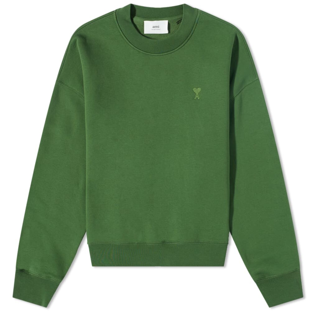 

Толстовка AMI Brushed Fleece ADC Crew Sweat, Зеленый