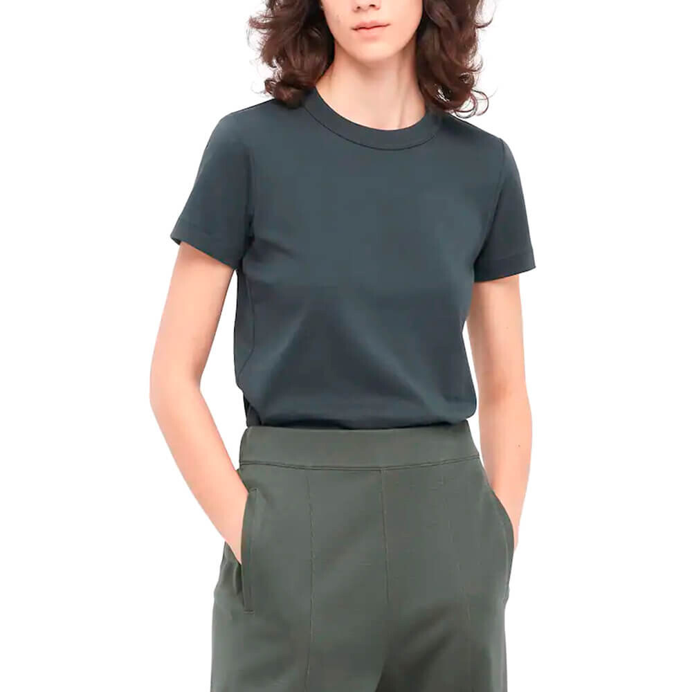 

Футболка Uniqlo U Crew Neck Short Sleeved, тёмно-серый