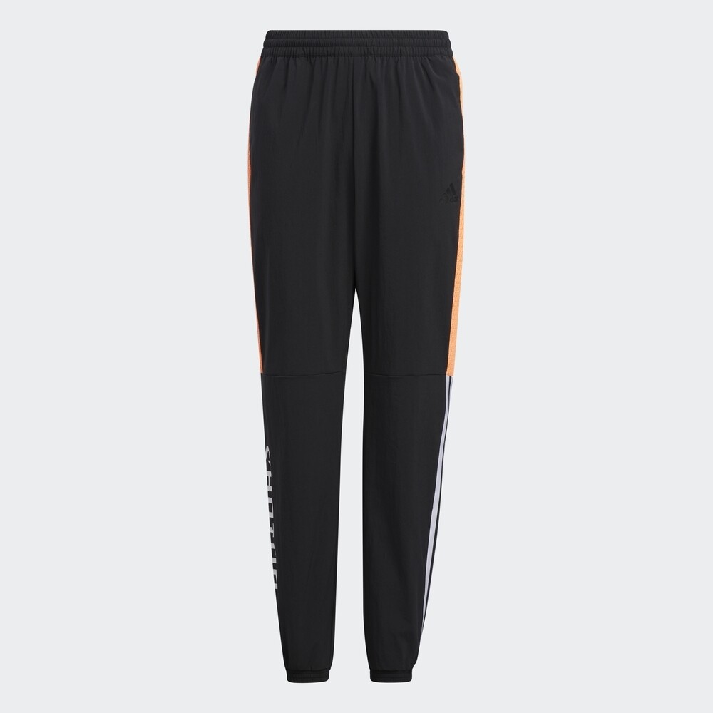 

Спортивные брюки Adidas, черный/оранжевый