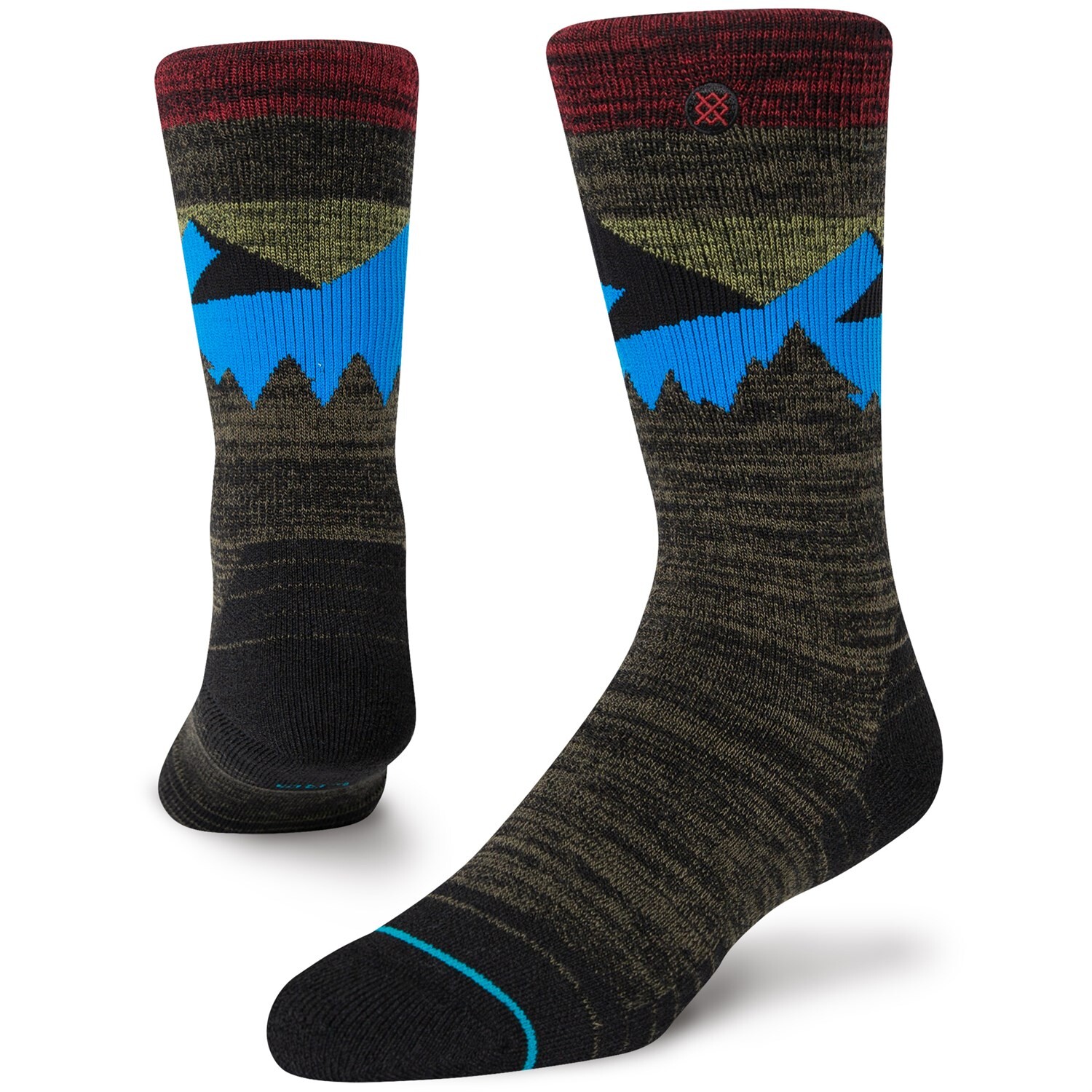 

Носки Stance Divide ST, красный