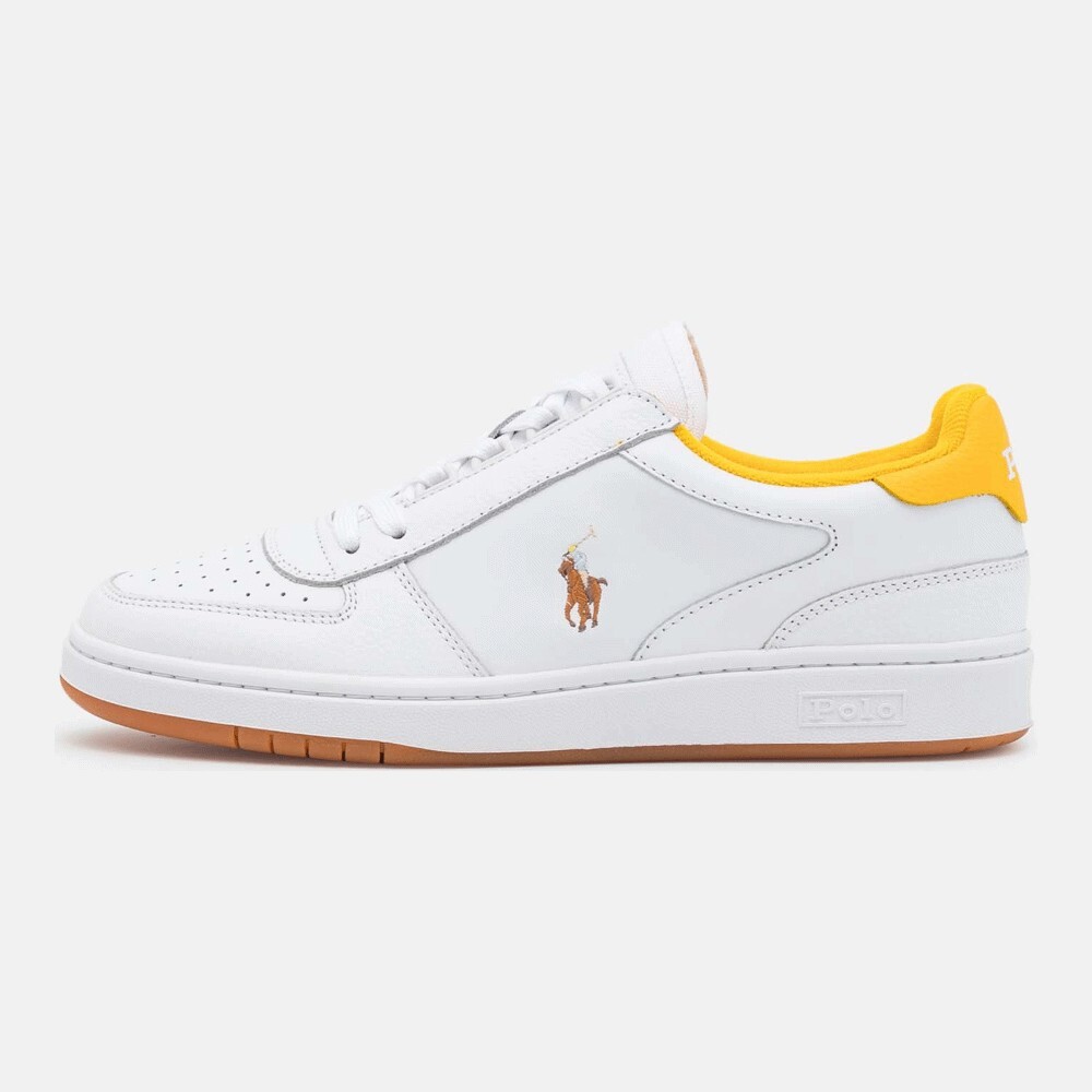 

Кроссовки Polo Ralph Lauren Lace Unisex, white/yellow