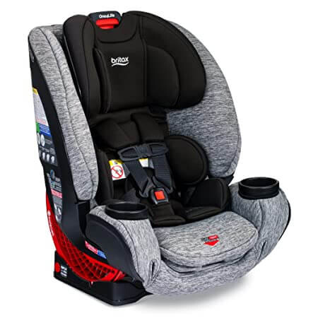 

Детское автокресло Britax One4Life ClickTight All-In-One, светло-серый