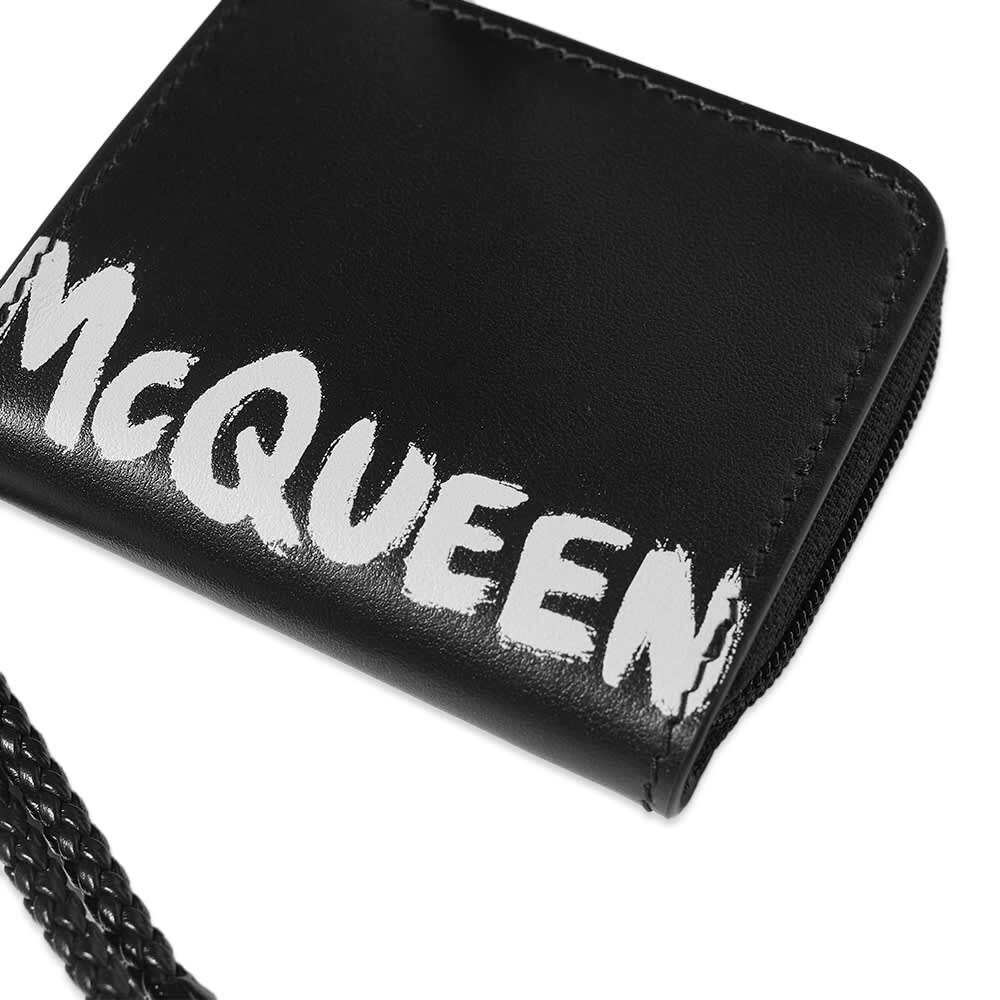 

Кошелек Alexander McQueen Graffiti Logo Neck Wallet